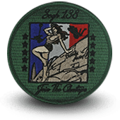 Manufacture embroidery patche embroidery parachutisme