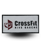 PATCHE SALLE DE CROSSFIT