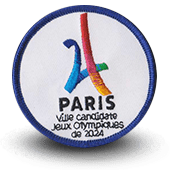embroidery patche Jeux Olympiques PARIS 2024 JO
