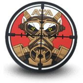 PATCHE PVC 3D ATA airsoft