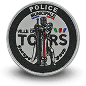 City, municipal police embroidery patche tours
