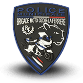 PVC city police patche MOTO Ozoir-la-Ferriere