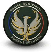 PVC city police patche romans-sur-isere