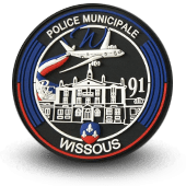 PVC city police patche wissous