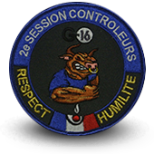 Embroidery patche SESSION CONTROLEURS CustomsS