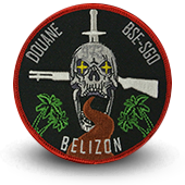 Embroidery patche BSE SGO Customs Belizon