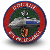 Embroidery patche BSE Bellegarde Customs
