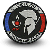 Embroidery patche ENDLR Ecole des Customs