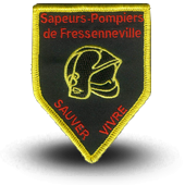 Embroidery patche firefighters Fressenneville
