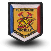 Embroidery patche firefighters Moselle