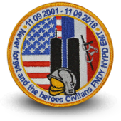 Embroidery patche NYPD FDNY