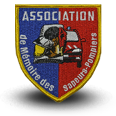 Embroidery patche Association de Mémoire des firefighters