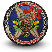 Embroidery patche Bal des firefighters