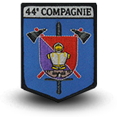 Embroidery patche 44e compagnie BSPP