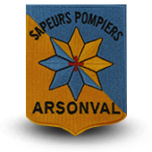 Embroidery patche firefighters Arsonval