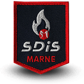 Patche firefighters-patche- SDIS MARNE