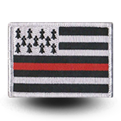 Embroidery patche redline Bretagne