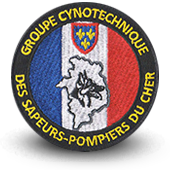 Embroidery patche Unité cynotechnique des firefighters