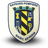 Ecusson PVC firefighters Saint-Severin