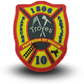 Patche PVC sapeur pompier troyes