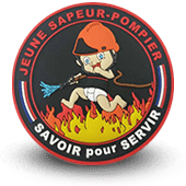 Patche PVC jeune sapeur pompier
