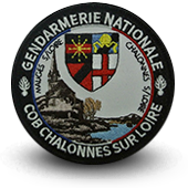 Gendarmerie Embroidery patche COB CHELONNES