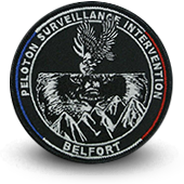 Gendarmerie Embroidery patche PSIG BELFORT
