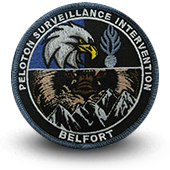 Gendarmerie Embroidery patche PSIG BELFORT