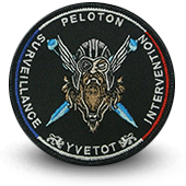 Gendarmerie Embroidery patche PSIG YVETOT