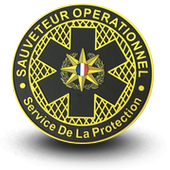 PVC Patche SDLP POLICE SAUVETEUR OPERATIONNEL