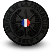 PVC Patche SDLP POLICE SERVICE DE LA PROTECTION