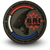 PVC patche BRI POLICE BRIGADE RECHERCHE INTERVENTION TOULOUSE