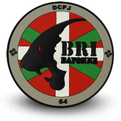 PVC patche BRI POLICE BRIGADE RECHERCHE INTERVENTION BAYONNE