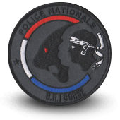 Embroidery patche BRI POLICE BRIGADE RECHERCHE INTERVENTION CORSE