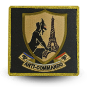 Embroidery patche BRI PARIS - BRIGADE ANTI-COMMANDO Police 