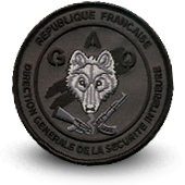 Embroidery patche DGSI GAO Groupe d'Appui Opérationnel