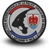 Embroidery patche DIPJ NICE POLICE