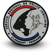 Embroidery patche Police DCPJ SRPJ CLERMONT-FERRAND