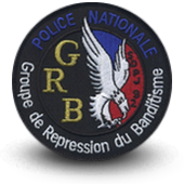 Police Embroidery patche SDPJ 92 GRB REPRESSION DU BANDITISME