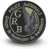 Police Embroidery patche SDPJ 92 GRB REPRESSION DU BANDITISME
