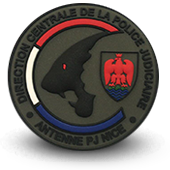 PVC Patche DIPJ NICE POLICE