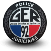 PVC Patche Police SDPJ 92 GER