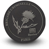 PVC Patche BRIGADE CRIMINELLE 36 BASTION