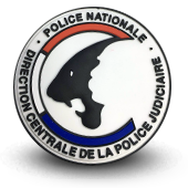 PVC Patche Police DCPJ DIRECTION CENTRALE DE LA POLICE JUDICIAIRE