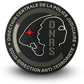 PVC Patche DNRS SDAT POLICE DCPJ SOUS-DIRECTION ANTITERRORISTE