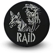 Embroidery patche RAID CYNOPHILE Police 
