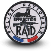 Embroidery patche RAID EFFRACTION Police 