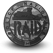 PVC patche RAID ANTENNE 34 Police 